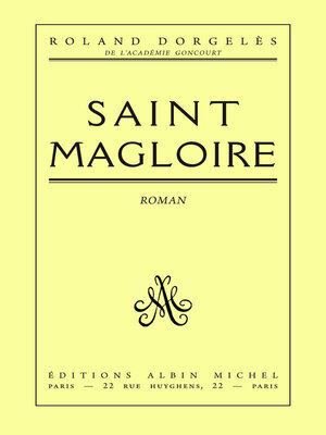cover image of Saint Magloire